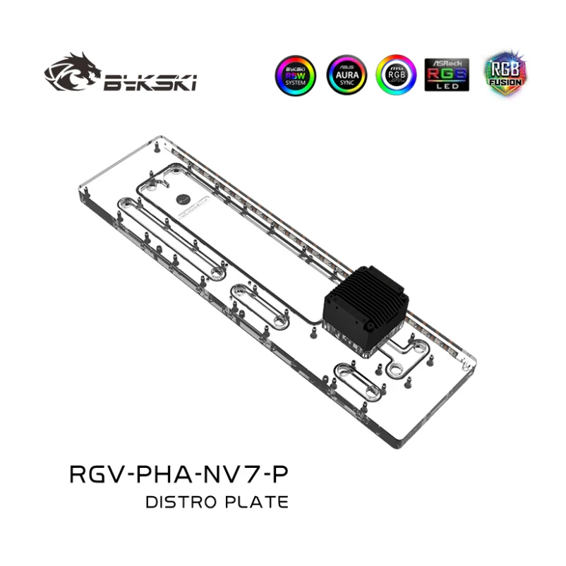 Bykski RGV-PHA-NV7-P แผ่นอะคริ - Distro Plate Ddc Pump Combo บทวิจารณ์และราคา